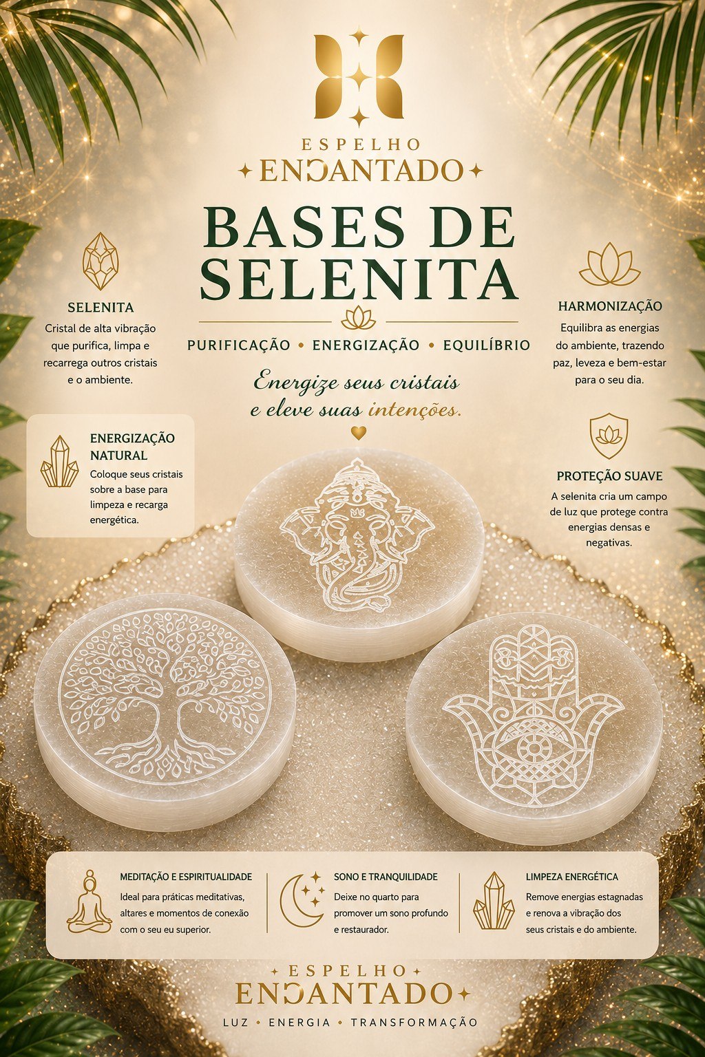 Base de selenita P